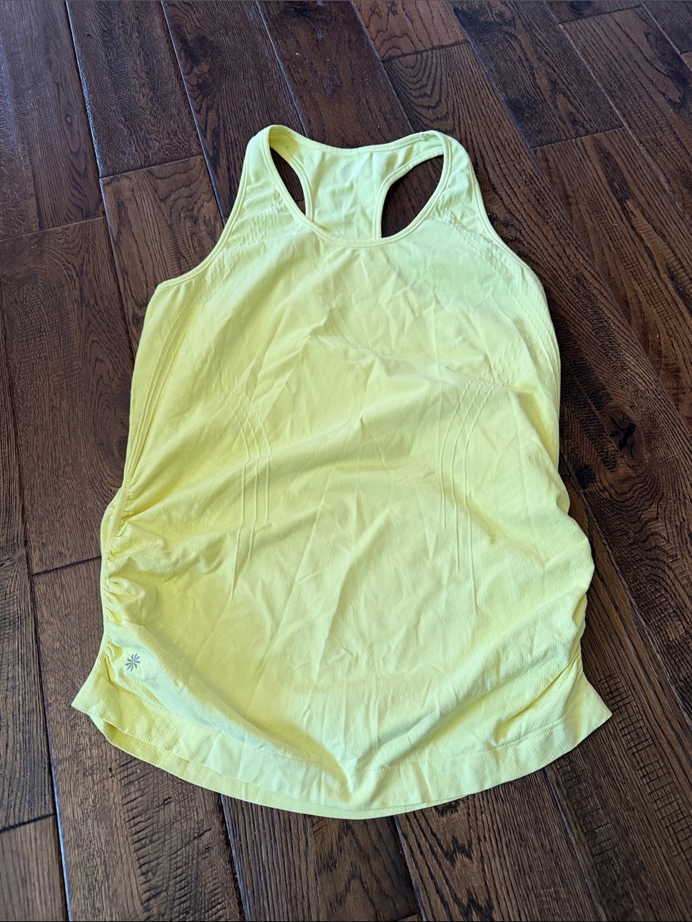 ATHLETA Women’s Yellow Racerback Tank Top Size XL